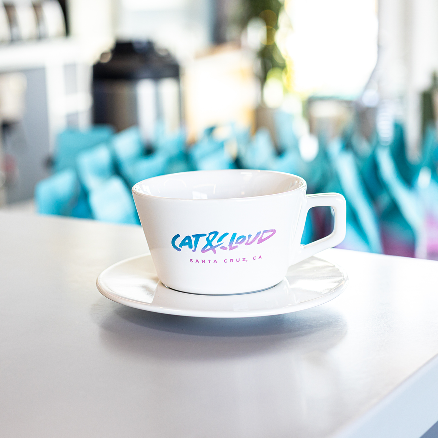 Product photo of the Cat & Cloud coffee Latte bowl Ceramic