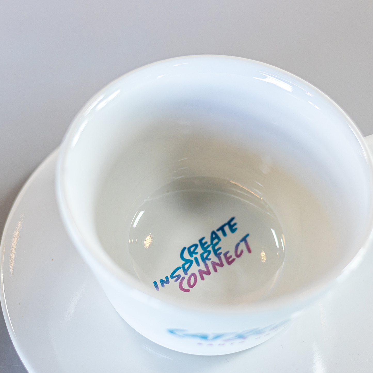 product photo of the internal design of Cat & Cloud coffee Cafe Ceramics 2024