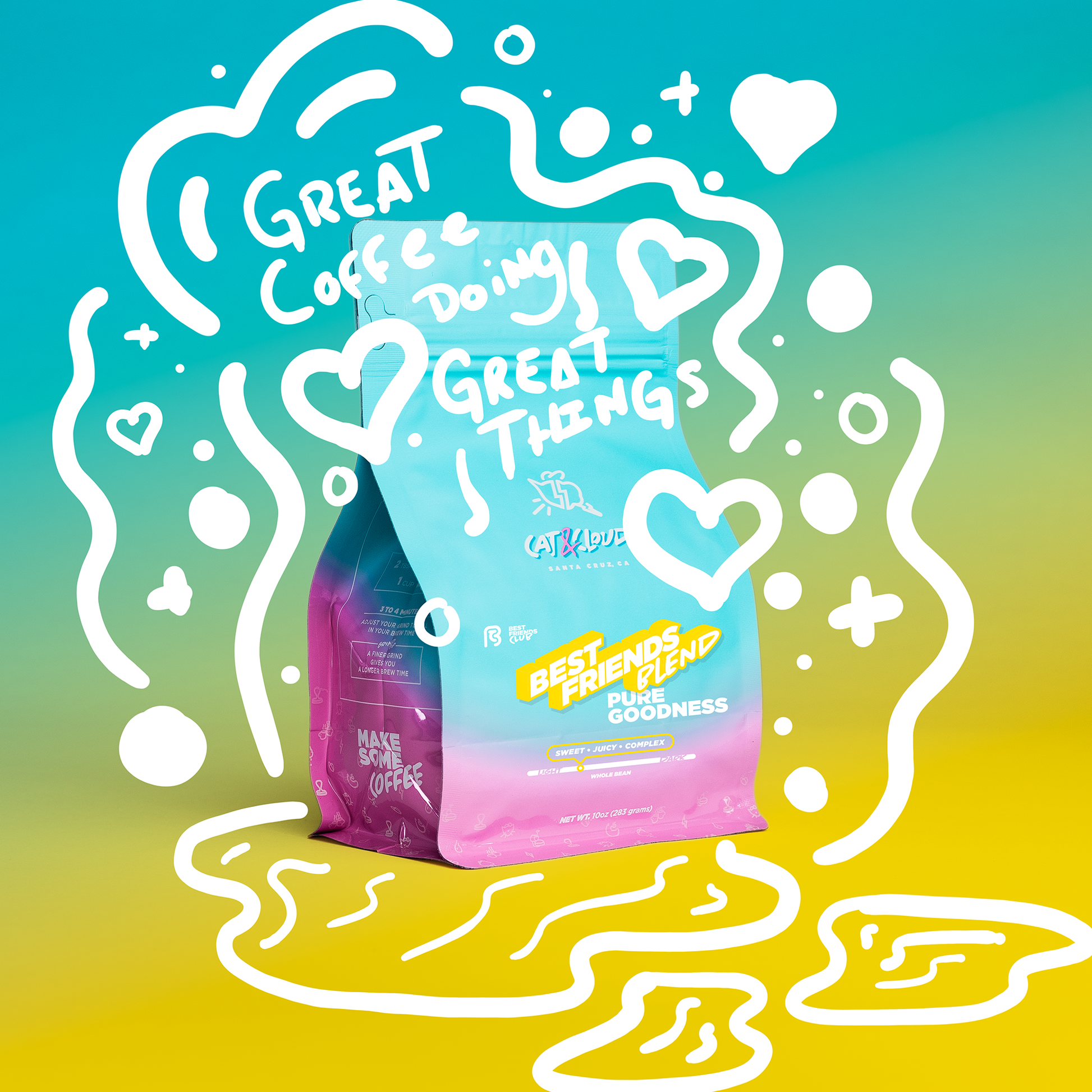 Cat & Cloud Coffee: The Best Friends Blend Cat & Cloud Coffee: The Best Friends Blend