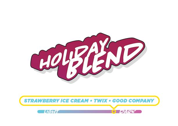 Holiday Blend | Natural & Co-Ferment— Strawberry Ice Cream, Twix, Vanilla Bean
