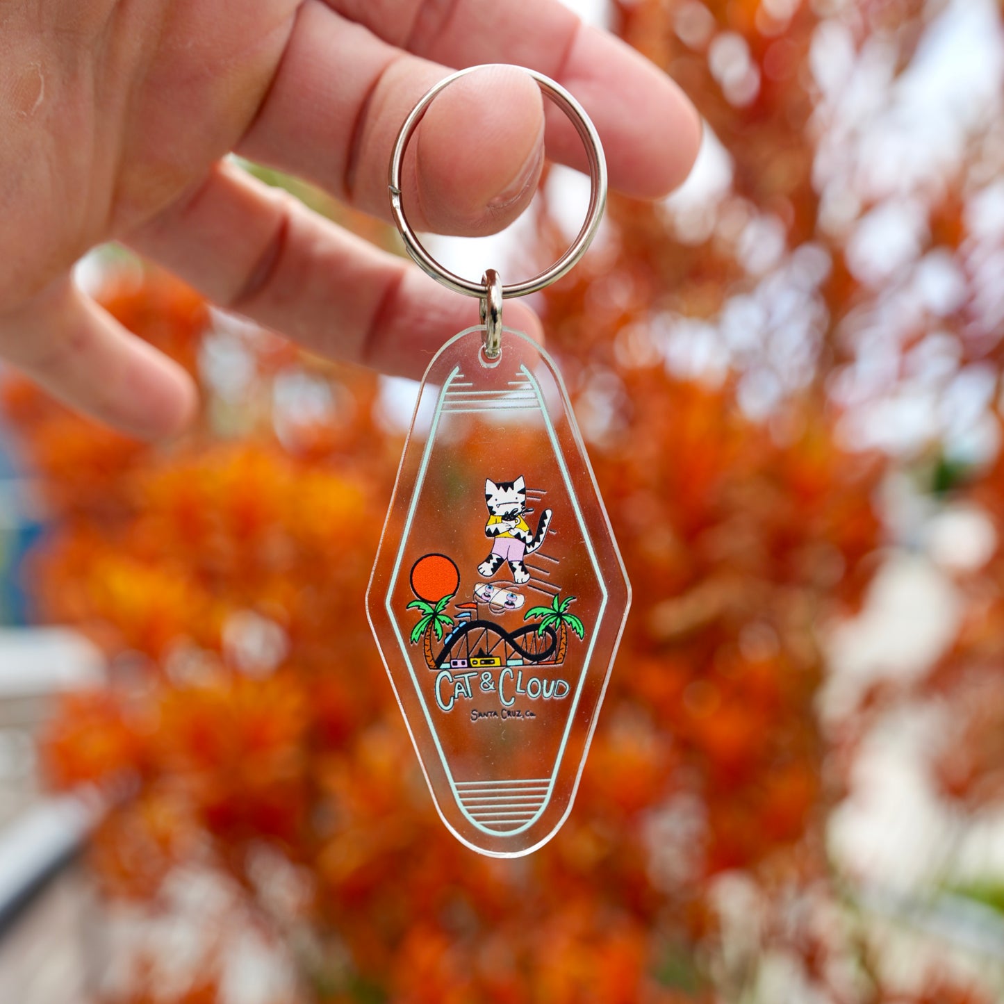 Kickflip Keychain