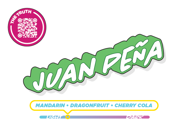 The Truth: Ecuador Juan Peña— Mandarin, Dragonfruit, Cherry Cola