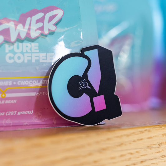 C is for Coffee Sticker
