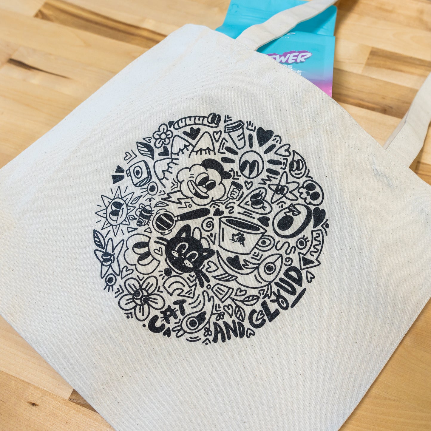 The Doodle Cat Tote